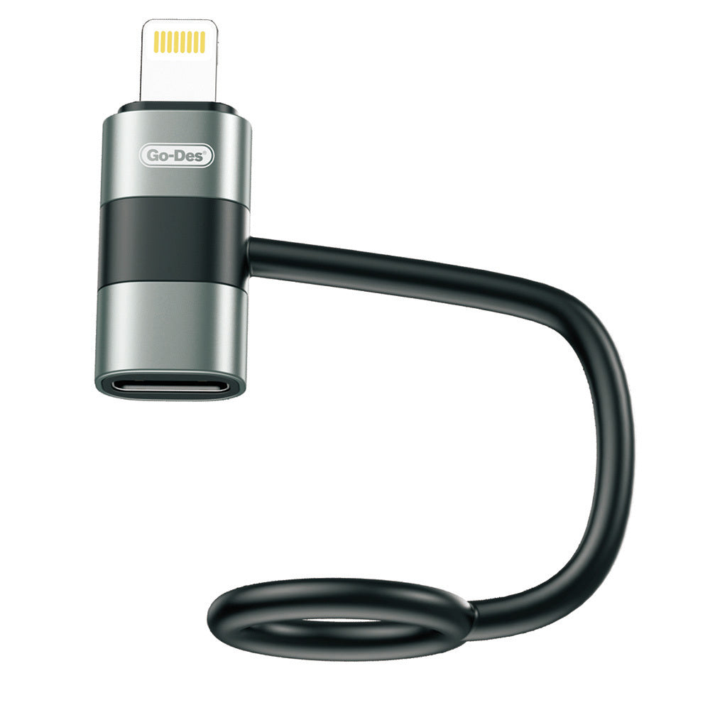 Go Des GD-CT068 Lightning to Type-C Data Ve Hızlı Şarj Adaptörü Go Des GD-CT068 Lightning to Type-C Data Ve Hızlı Şarj Adaptörü
